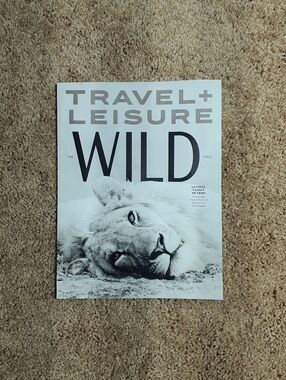 Travel + Leisure Magazine Lot Of 1 Apr 2026 Wild Issue For Travel Enthusiasts